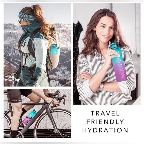 NWOT … Motivational “32 Oz.” Water Bottle - Picture 5 of 10